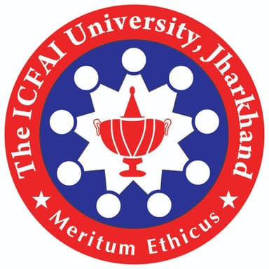 ICFAI University Jharkhand logo